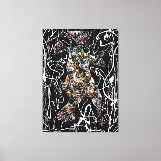 J. P. - Unbenannt (Ausschnitt) - 1948 - Leinwanddruck (Vorderseite)