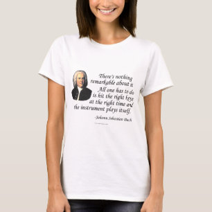 J.S. Bach auf dem Spielen T-Shirt