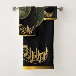 J. S. Bach Gedenkgeschenk Gast Badhandtuch Set