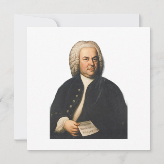 J.S. Bach-Portrait (Vorderseite)