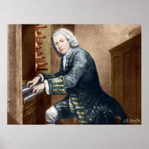 J.S. Bach Poster