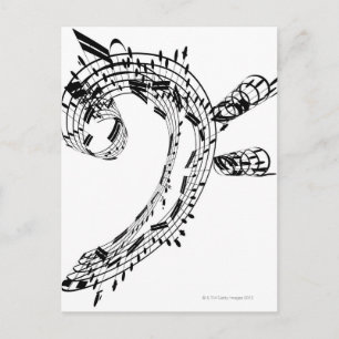 J.S.Bachs Cello Suite Postkarte