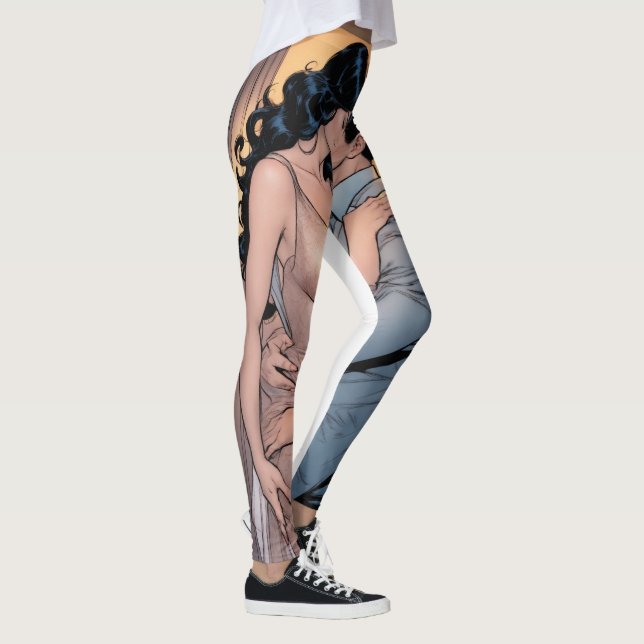 J. Scott Campbell, Art by Jim Lee, dunkle Haare Leggings (Rechts)