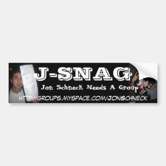 J-SNAG AUTOAUFKLEBER