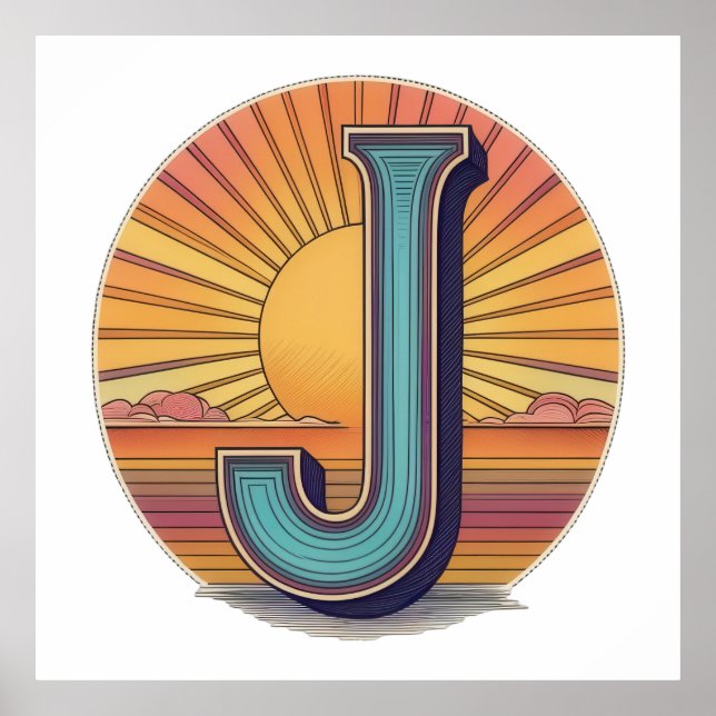 J Sunrise Splendor Poster (Vorne)