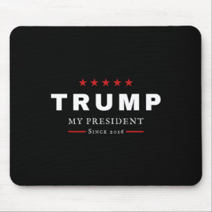 J Trump ist mein Präsident seit 2016 Maga Patrioti Mousepad