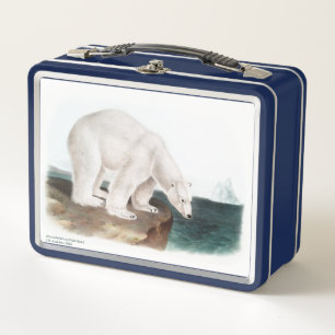 J.W. Audubon - Ursus Maritimus Polar Bear Metall Brotdose