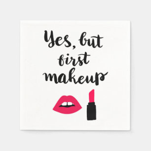 Ja, aber Erstes Makeup Niedlicher Satz Serviette