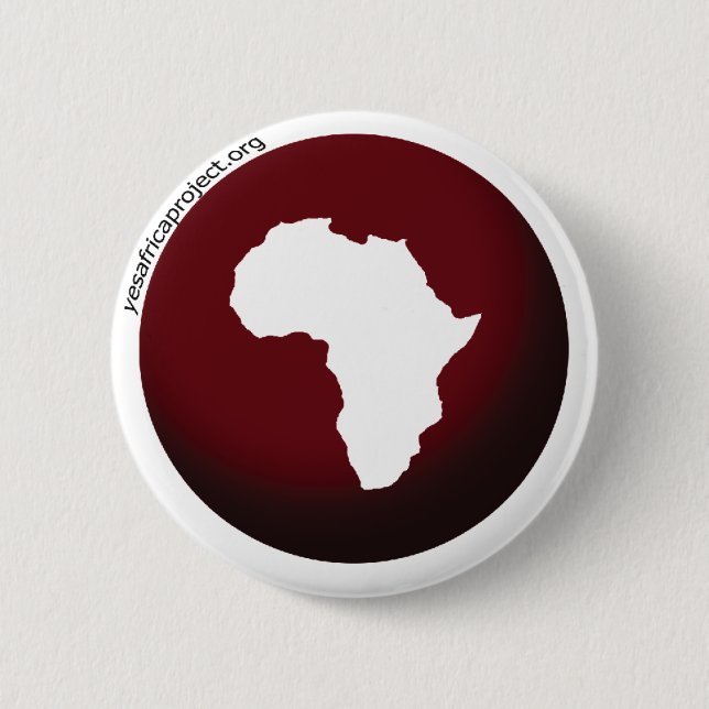 Ja! Afrika-Knopf mit Logo Button (Vorderseite)