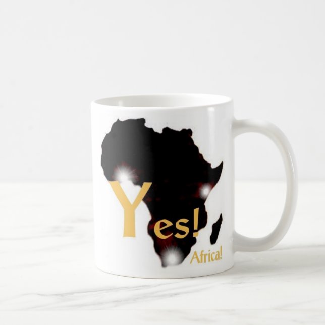 Ja Afrika-Tasse Tasse (Rechts)