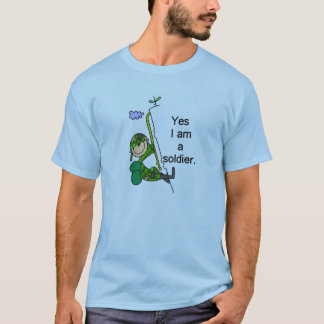 Ja bin ich ein Soldat T-Shirt