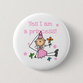 Ja bin ich eine Prinzessin Button
