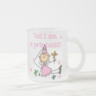 Ja bin ich eine Prinzessin Mattglastasse