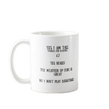 Ja bin ich hohe Tasse 6' 7