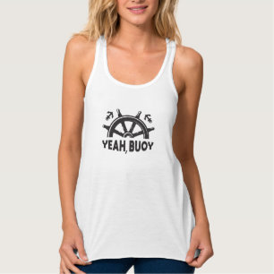 Ja Buoy Boat Sailing Segelschiff Schiff Sea Tank Top
