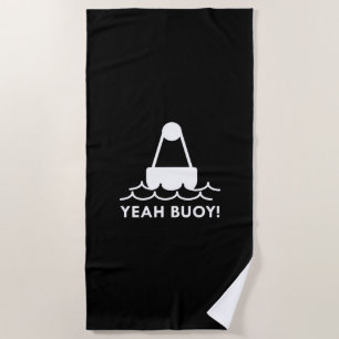 Ja, Buoy! Strandtuch