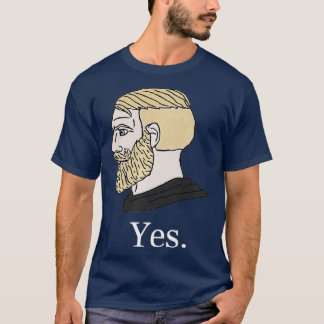 Ja Chad Meme Geschenk Premium T-Shirt
