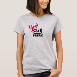 Ja! Ctrl Freak Women's Basic T - Shirt