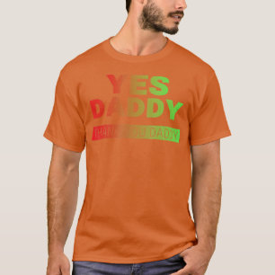 Ja Daddy Danke Daddy Funny Gradient Obi Staat T-Shirt