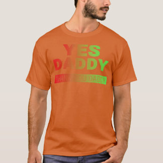 Ja Daddy Danke Daddy Funny Gradient Obi Staat T-Shirt