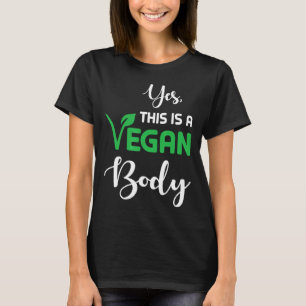 Ja, das ist ein Veganes Körperteil vegetarische Pa T-Shirt