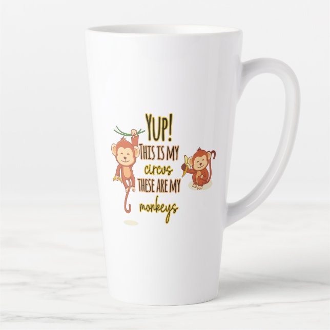 Ja! Das ist mein Zirkus, das sind meine zwei Affen Milchtasse (Rechts)