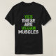 Ja Das sind Vegane Muskeln Grünes Training (unisex T-Shirt (Design vorne)
