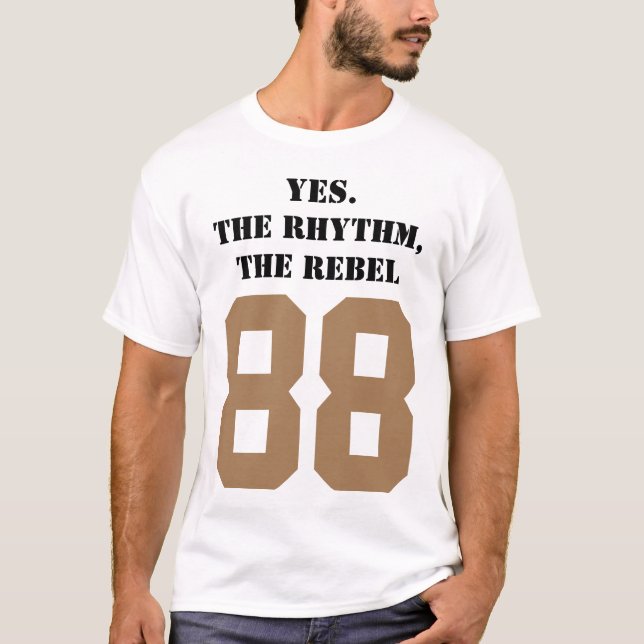 ja. der Rhythmus, der Rebell T-Shirt (Vorderseite)