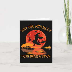 Ja, eigentlich kann ich ein Stick Halloween 2023 C Karte