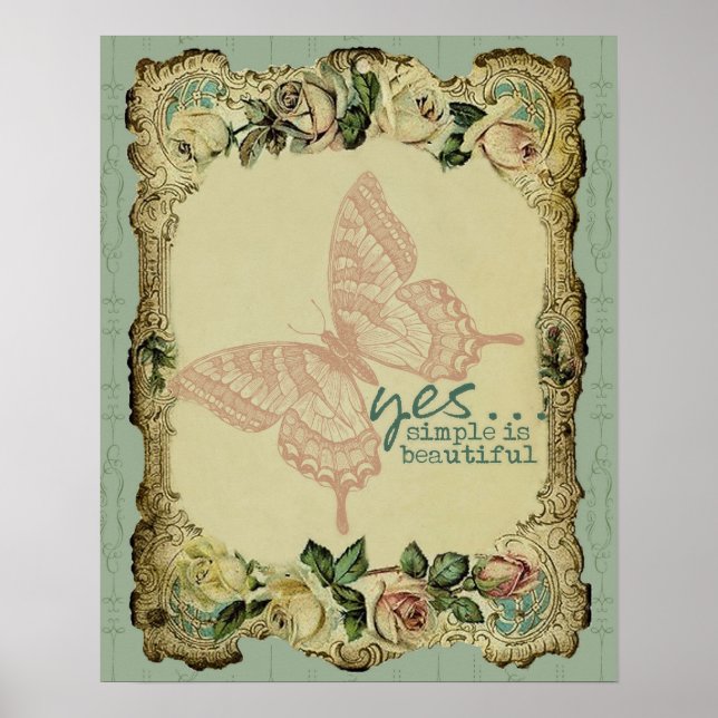 Ja... Einfach ist schön Poster (Vorne)