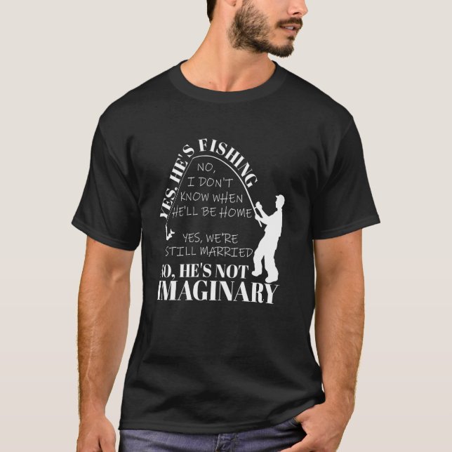Ja, er angelt T-Shirt (Vorderseite)