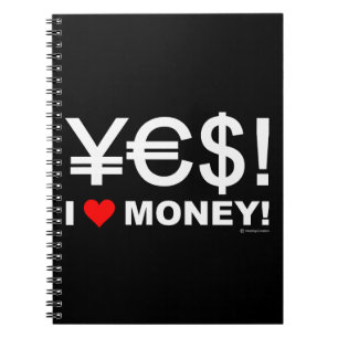 Ja! Geld der Liebe I! Notizblock