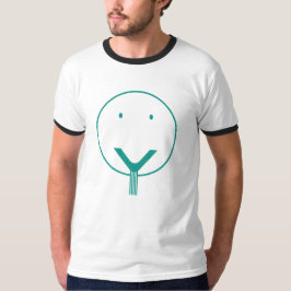 Ja Gesicht - Grün, T - Shirt. T-Shirt