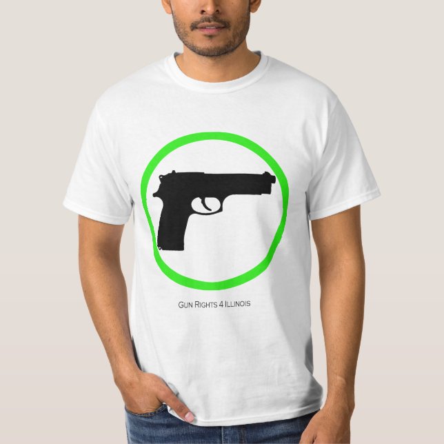 Ja Gewehre! T-Shirt durch GunRights4Illinois (Vorderseite)