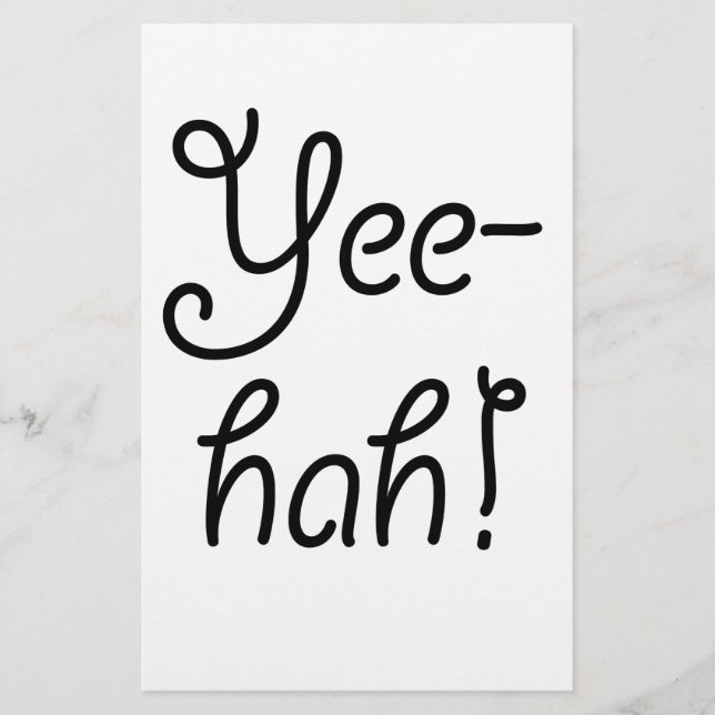 Ja-hah! Briefpapier (Vorderseite)