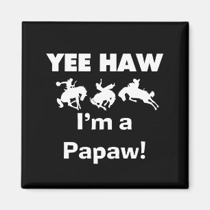 Ja, Haw ich bin ein Papa-Hemd und Geschenke Magnet