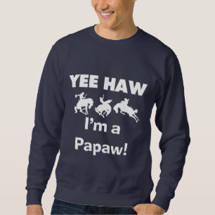 Ja, Haw ich bin ein Papa-Hemd und Geschenke Sweatshirt