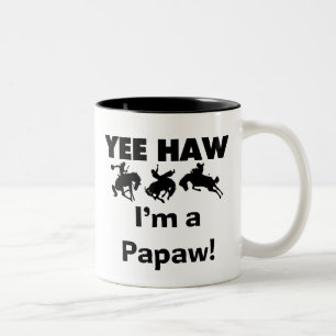 Ja, Haw ich bin ein Papa-Hemd und Geschenke Zweifarbige Tasse