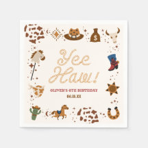 Ja, Haw! Western Cowboy Rodeo Geburtstagsparty