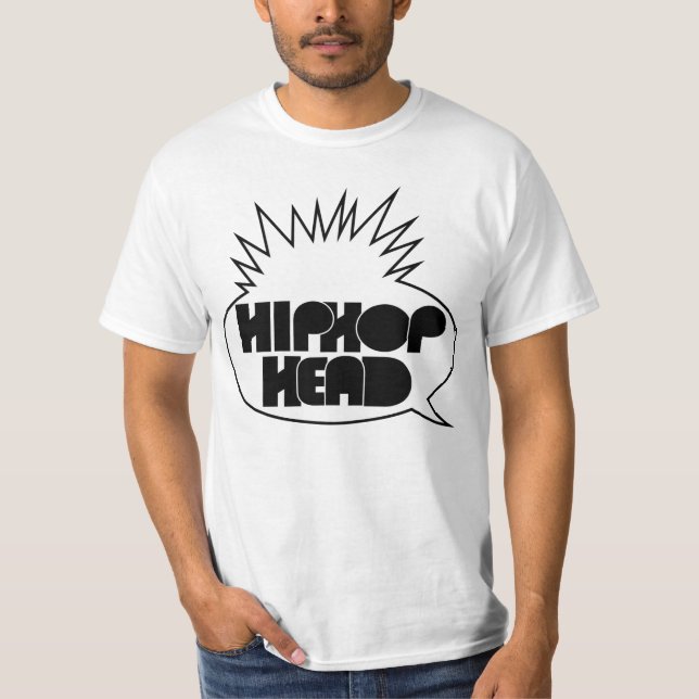 Ja! Hiphop Head! T SHIRT  (Vorderseite)
