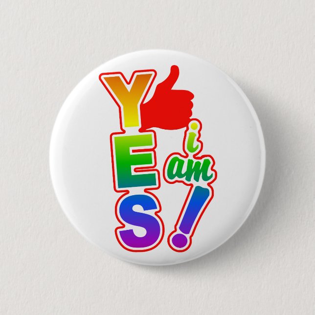 JA I AM button (Vorderseite)