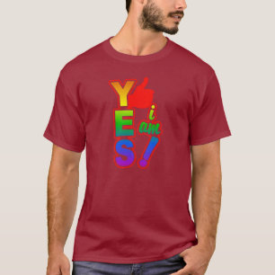 JA I AM Shirt - wählen Sie Stil & Farbe
