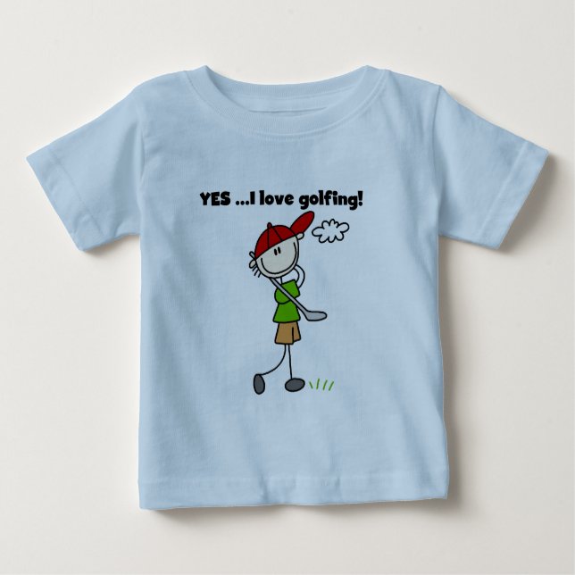 JA I Liebe Golf Tshirts und Geschenke (Vorderseite)
