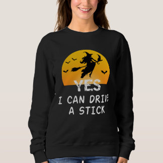Ja ICan Drive A Stick T - Shirt Party Funny Hexe