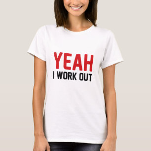 Ja, ich arbeite aus T-Shirt