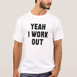 Ja, ich arbeite aus T-Shirt