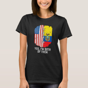 Ja, ich bin beide eine halbe Amerikanerin, eine ha T-Shirt
