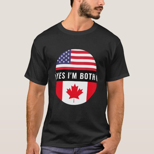 Ja, ich bin beides – Citizenship Day  T-Shirt (Vorderseite)
