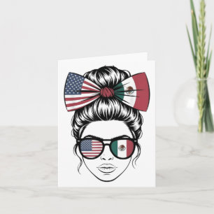 Ja, ich bin beides, stolz amerikanisch-mexikanisch karte