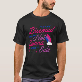 Ja, ich bin Bisexuell nein ich bin nicht bereit, e T-Shirt